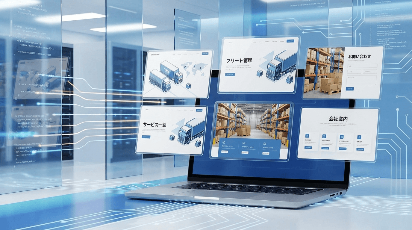 物流企業専門Webサイト制作